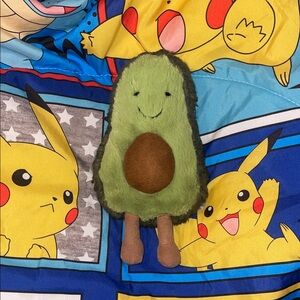 Jellycat Amuseables London Green Avocado Plush 8” Stuffed Animal